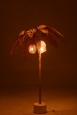 Vloerlamp Palmboom Naturel