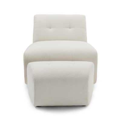 Loods 5 Design fauteuil + hocker Soft Alpine