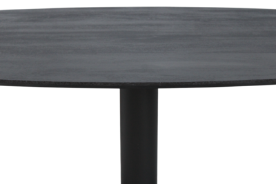 Eettafel Berlijn deens ovaal zwart 240cm