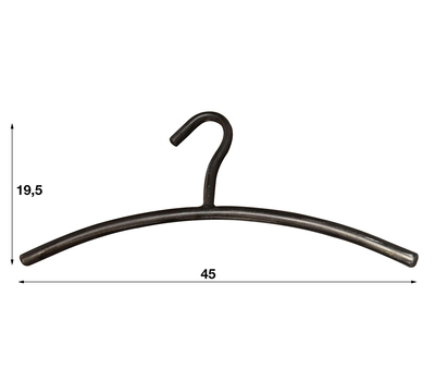Garderobehanger metaal (set van 6)