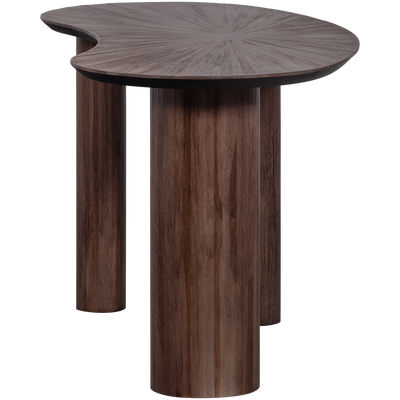Sun organische sidetable/bureau recycled teak bruin