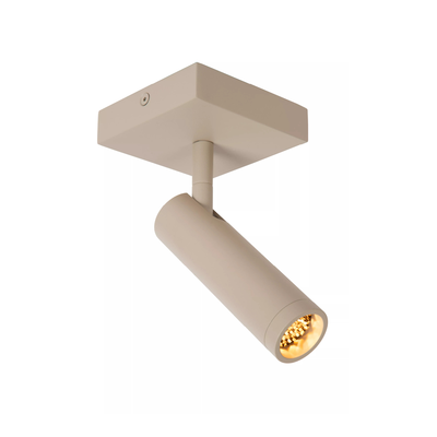 Grado spot 1-lichts zwart en taupe