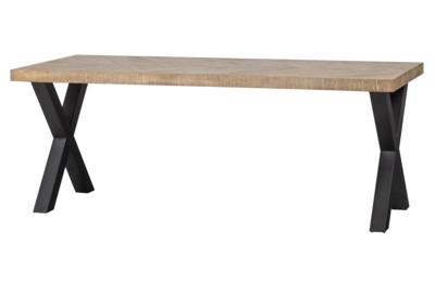 WOOOD tafel Tablo mango visgraat 200x90