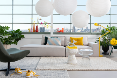 Loods 5 Design Lounge element Segment Links Lounge element Links | Stof: Board Grey 65