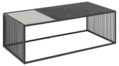 Clune Salontafel - 120 x 60 cm - Zwart
