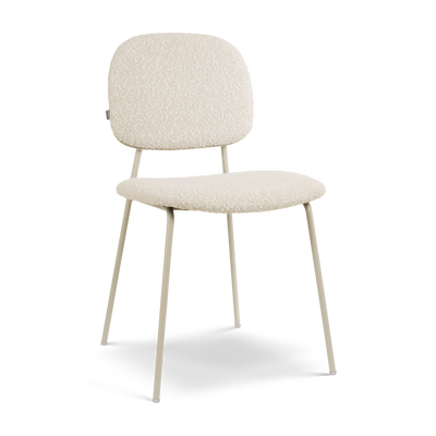 Eetkamerstoel Jasmijn - grijsbeige onderstel