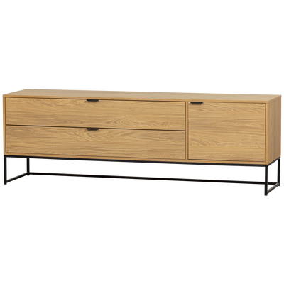 Silas tv meubel 180 cm eiken decor [fsc]