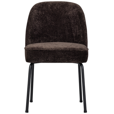 Vogue eetkamerstoel structure velvet brass