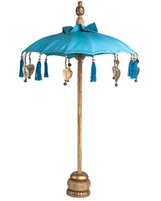 Parasol Mini bamboe tafelmodel
