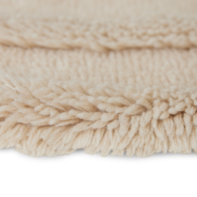 HKliving vloerkleed cream rond