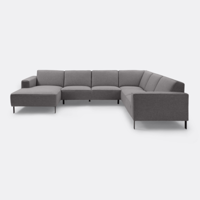 Loods 5 u-hoekbank Toronto nero