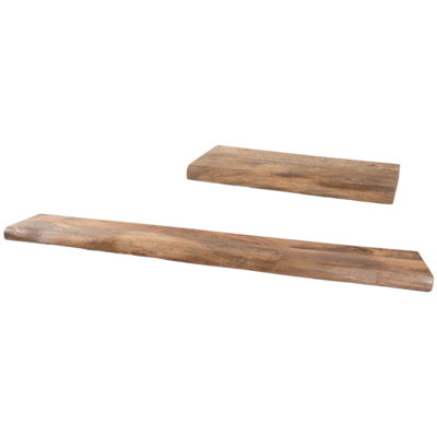Wandplank Pure Mangohout - set