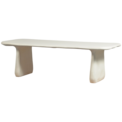 Loggia tuintafel 240x100 cm vezelversterkte polymeer naturel