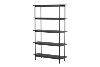 Nuku Open Kast 190cm - Zwart