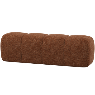 Mojo eetbank 164 cm wollig ecru