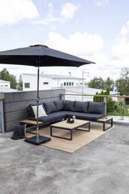 Loungeset Arvin - 2 delig - met zitkussens