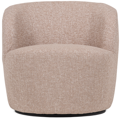 Serra draaifauteuil naturel melange