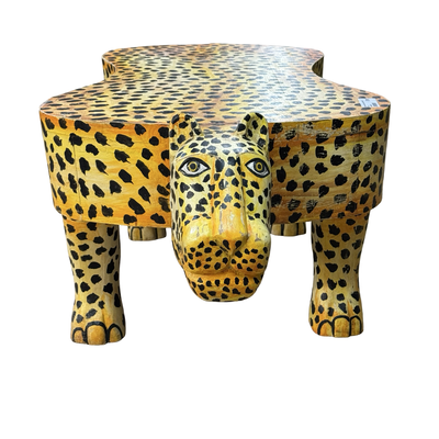 Salontafel hout tijger uniek