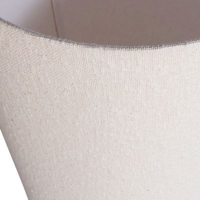 Loft vloerlamp xl metaal/boucle tapenade 187xo35 cm