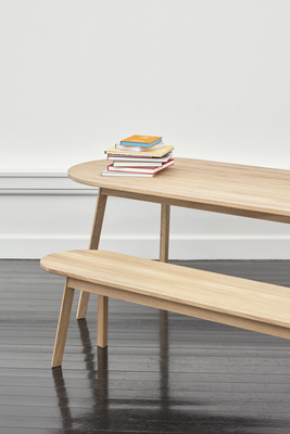HAY tafel Triangle Leg - Eiken olie