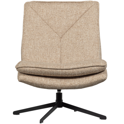 Milaro draaifauteuil naturel melange