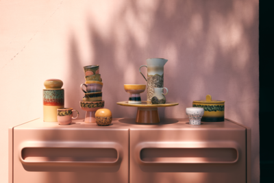 HKliving Cookie Jar Kelp - 70's Ceramics