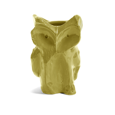 Serax Vaas Owl after midnight XS geel