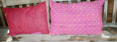 Kussen Kantha vintage 40x60 cm
