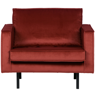 Rodeo fauteuil structure velvet frost