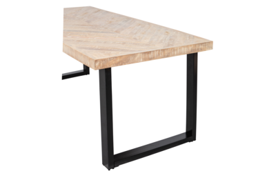 WOOOD tafel Tablo mango visgraat 180x90