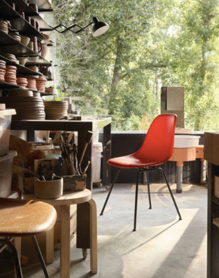 Vitra stoel DSX Fiberglass Chair