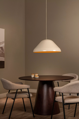 Andres hanglampen taupe en beige