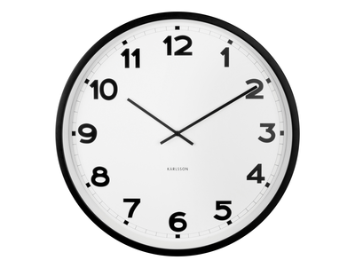 Wandklok New Classic xl ijzer