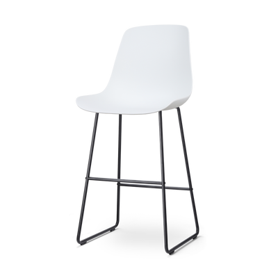 Barkruk Nino-Pip zwart onderstel (zithoogte 75 cm)