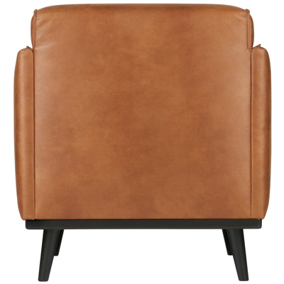 Statement fauteuil met arm chenille velvet perzikroze