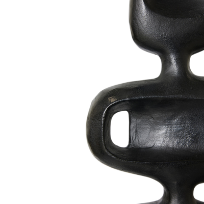 HKliving aluminium sculpture Heavy black