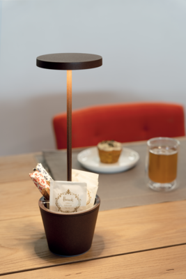 Zafferano oplaadbare tafellamp Reverso