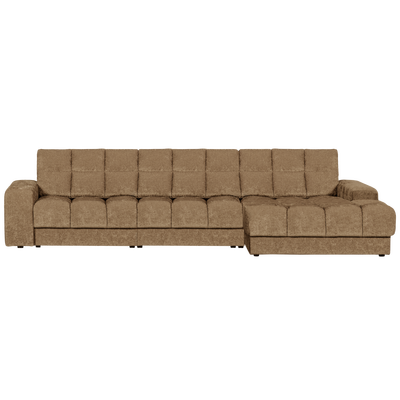Second date chaise longue rechts ribstof terrazzo