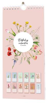 Verjaardagskalender Bintje bloemen