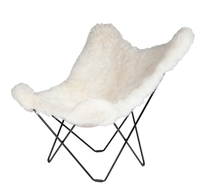 Cuero Design - Mariposa Chair schapenvacht