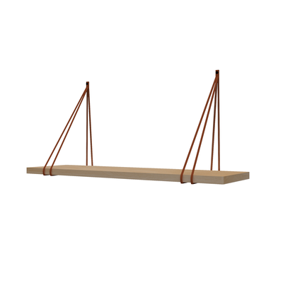 Leren split-plankdragers