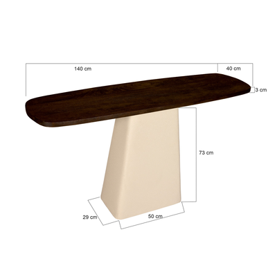 Milan Wandtafel 140cm