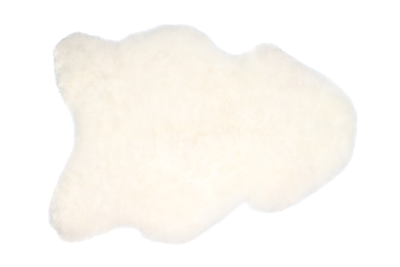 Schapenvacht geschoren wit
