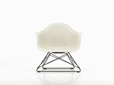 Vitra loungestoel Eames LAR zwart onderstel