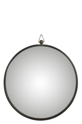 Spiegel Rond zwart
