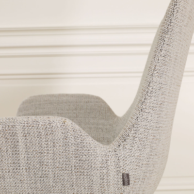 Niva-Eef draaibare tulp barkruk - beige