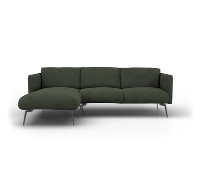 Hoekbank Stockholm - 2,5-Zits + Chaise Longue - Porta 162 Forest