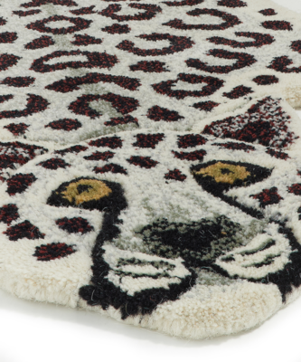 Doing Goods vloerkleed Snowy Leopard - small