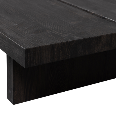Lion salontafel mdf donkerbruin 140x60 cm