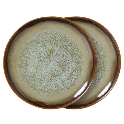 HK 70 ceramics gebaksbordje contrast